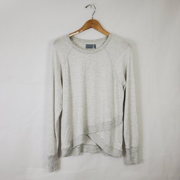 Athleta Tops - Athleta M Cross Cross Sweatshirt Top Stretch Gym